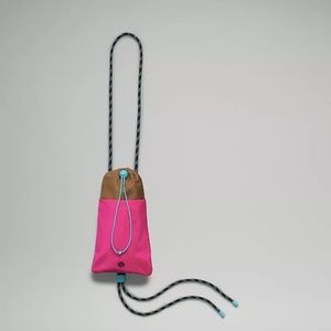Lululemon, Play Forward Crossbody Pouch, Sonic Pink, Cocao, Black